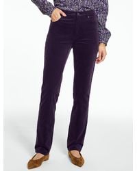 Talbots - Stretch Corduroy Straight Leg Pants - Lyst