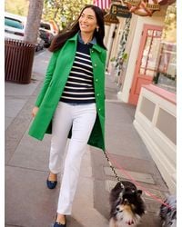 Talbots - Twill Car Coat - Lyst