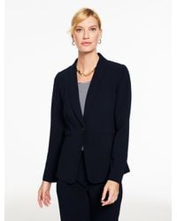 Talbots - Easy Travel Shawl Collar Jacket - Lyst
