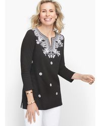 talbots tunic tops