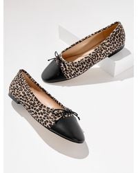 Talbots - Ansly Suede Ballet Flats - Lyst