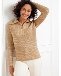 Talbots - Half-zip Pullover Sweater - Lyst