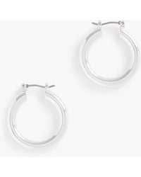 Talbots - Classic Hoop Earrings - Lyst