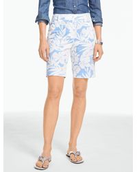 Talbots - Seersucker Perfect Shorts - Lyst
