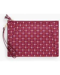 Talbots - Neely & Chloetm Leather Zip Pouch - Lyst