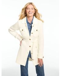 Talbots - Ribbed Shirt Jacket - Lyst