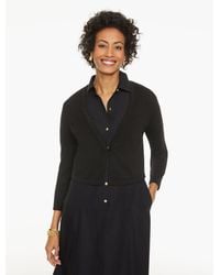 Talbots - Plus Size Scalloped Shrug - Lyst