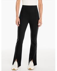 Talbots - Tech Stretch Split Flare Leg Pants - Lyst
