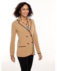 Talbots - Tipped Sweater Blazer - Lyst