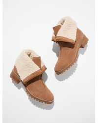Talbots - Tish Zip Suede Ankle Boots - Lyst