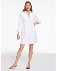 Aqua Club - Terry Hooded Dress Cover-up - Lyst