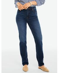 Talbots - Straight Leg Jeans - Lyst