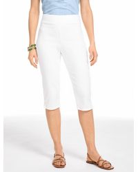 Talbots - Capri Pull-on Travel Jeans - Lyst