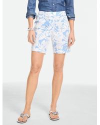 Talbots - Seersucker Perfect Shorts - Lyst