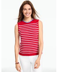 Talbots - Roll Edge Sweater Shell - Lyst