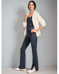 Talbots - Studio Stretch Split Flare Leggings - Lyst