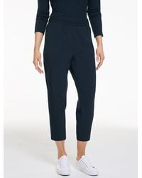 Talbots - Lightweight Woven Stretch Straight Leg Crop Pants - Lyst