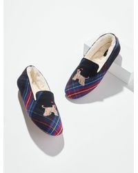 Talbots - Fireside Marvelous Plaid Flannel Slippers - Lyst
