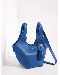 Talbots - Pippa Pebble Leather Crossbody Bag - Lyst