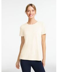 Talbots - Supersoft Jersey Short Sleeve Crewneck T-shirt - Lyst