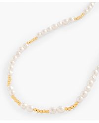 Talbots - Fresh Pearl Long Necklace - Lyst