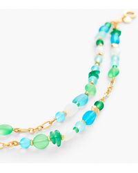 Talbots - Multi Sea Glass Necklace - Lyst