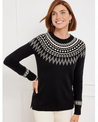 Talbots - Crewneck Sweater - Lyst
