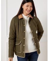 Talbots - Quilted Barn Jacket - Lyst