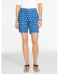 Talbots - Heritage Twill Relaxed Chino Shorts - Lyst