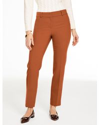 Talbots - Hampshire Straight Ankle Pants - Lyst