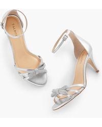Talbots - Erica Leather Ankle Strap Sandals - Lyst