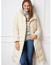 Talbots - Hooded Down Puffer Coat - Lyst