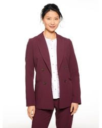 Talbots - City Twill Blazer - Lyst
