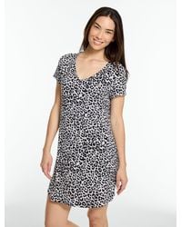 Talbots - X Soma Short Sleeve Pajama Dress - Lyst