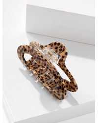 Talbots - Tricolor Cheetah Hair Clip - Lyst