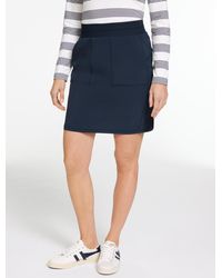 Talbots - Lightweight Woven Stretch Side Slit Skort - Lyst