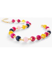 Talbots - Semi Beads Necklace - Lyst