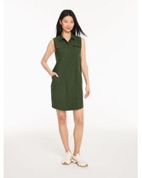 Talbots - Lightweight Woven Stretch Cargo Shift Dress - Lyst
