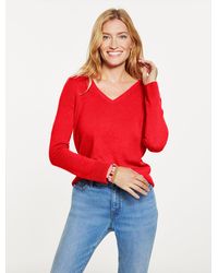 Talbots - Cashmere V-neck Sweater - Lyst