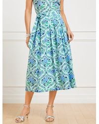 Talbots - Piper Pleated Skirt - Lyst