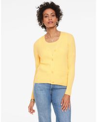 Talbots - Ribbed Cardigan Sweater - Lyst