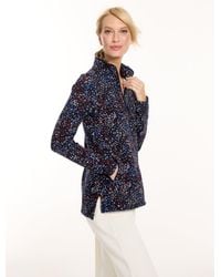 Talbots - Cozy Fleece Half-zip Pullover Sweater - Lyst