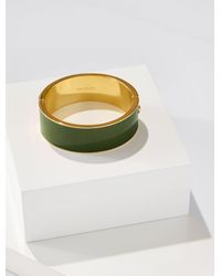 Talbots - Wide Enamel Hinge Bangle - Lyst