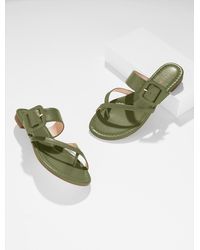 Talbots - Camy Buckle Sandals - Lyst