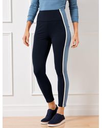 Talbots - Luxe Fleeceback Leggings - Lyst