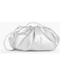 Talbots - Cinched Nappa Metallic Crossbody Bag - Lyst