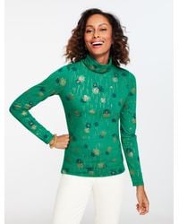 Talbots - Classic Turtleneck Top - Lyst