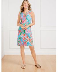 Talbots - Effortless Jersey Shift Dress - Lyst