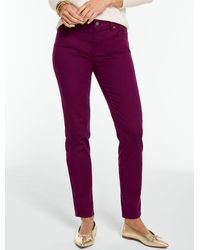 Talbots - Slim Ankle Jeans - Lyst