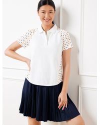 Talbots - Piqué Short Sleeve Polo - Lyst